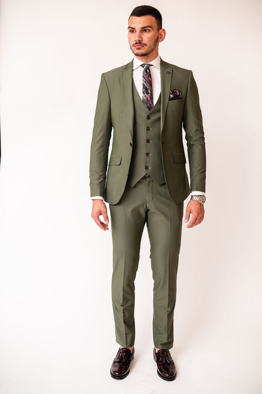 COSTUM SLIM FIT VERDE