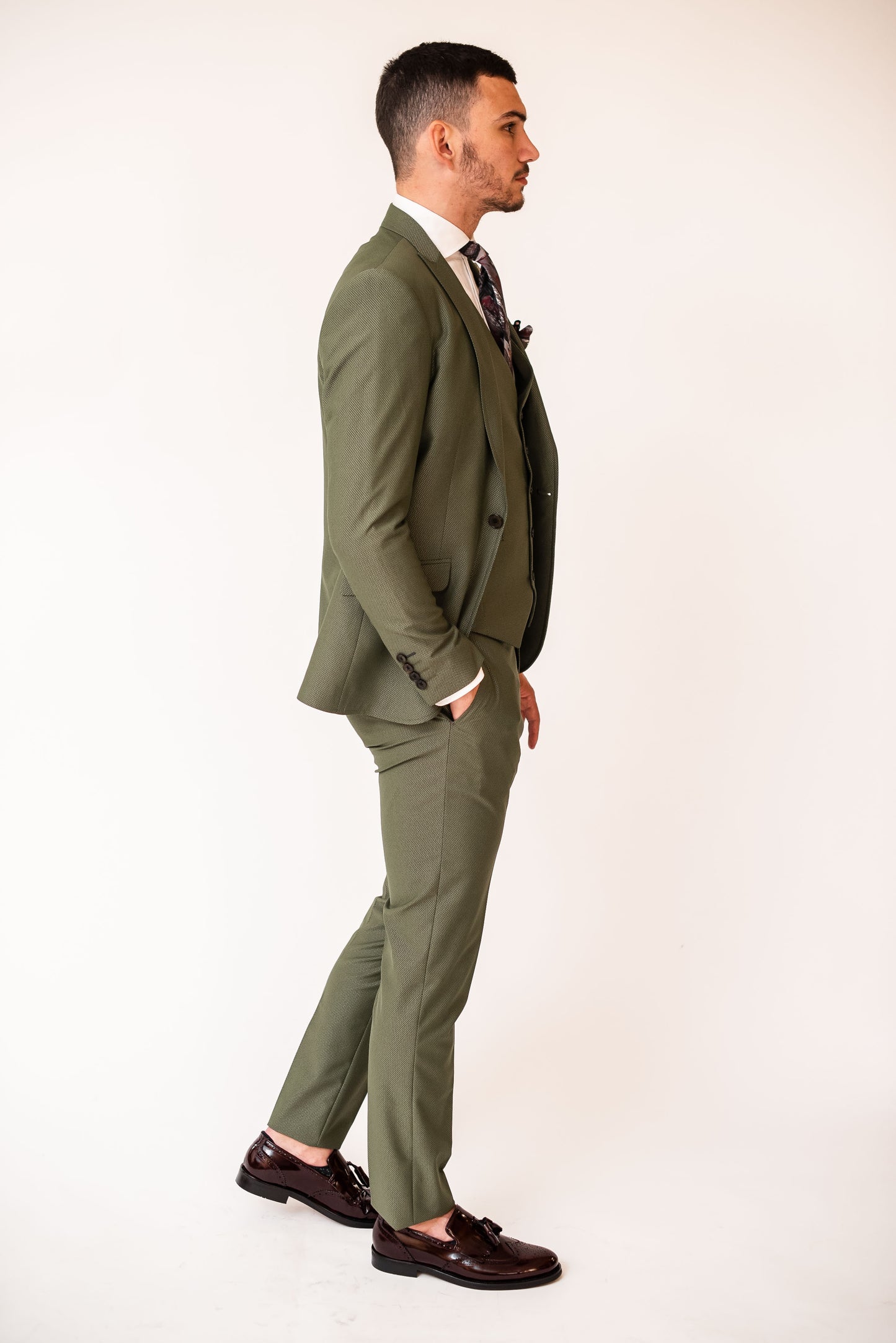 COSTUM SLIM FIT VERDE